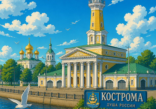 Кострома: достопримечательности, часть 1